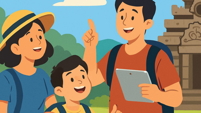 Ilustrasi libur bulan Desember 2025. [Copilot-Ftnews]